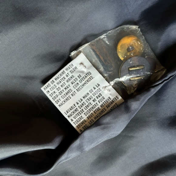 Nuage Lightweight Lined Rain Jacket, Wind Resistant Sm, Navy, Ex Condition - Picture 12 of 14